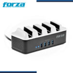 FORZA FSP-4412USB SUPRESOR DE PICO 4 TOMAS + 4 PUERTOS USB - Imagen 3