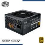 FUENTE COOLER MASTER MWE 750W V2 80 PLUS GOLD FULL MODULAR BLACK (PN:MPE-7501-AFAAG-3U2) - Imagen 2