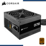FUENTE CORSAIR CX750 750W 80 PLUS BRONZE BLACK (PN:CP-9020279-NA) - Imagen 2