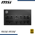 FUENTE MSI MAG A750GL PCIE5 750W 80 PLUS GOLD FULL MODULAR (PN:306-7ZP8A23-CE0) - Imagen 3