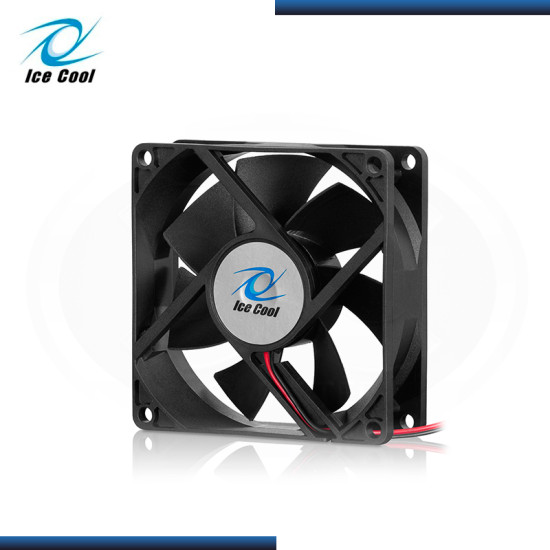 ICE COOL BLACK 8CM COOLER PARA CASE