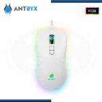 KIT ANTRXYX GC3100 RGB WHITE TECLADO MECANICO SWITCH RED + MOUSE (PN:AGC-3100WRE-SP) - Imagen 5