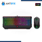 KIT ANTRYX GC-2500 CHROME STORM RGB TECLADO + MOUSE USB (PN:AGC-CS2510K-SP) - Imagen 3
