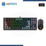 KIT ANTRYX GC-5500 RGB TECLADO MECANICO SWITCH BLUE + MOUSE - Imagen 2