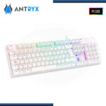 KIT ANTRYX GC3100 X3 WHITE RGB TECLADO SWITCH RED + AUDIFONO + MOUSE (PN:AGC-3100X3WRE-SP) - Imagen 3
