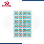 KIT REDRAGON A113R BULLET-R 24 SWITCH RED MECANICO (PN:6950376707796) - Imagen 2