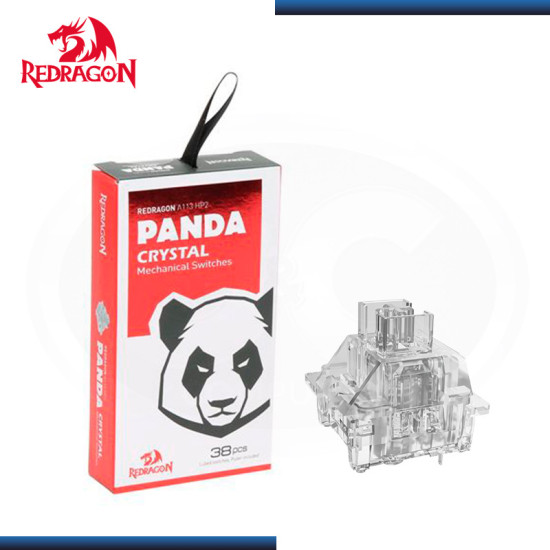 KIT SWITCHES REDRAGON PANDA CRYSTAL A113 HP2 MECANICO 38 PCS (PN:6950376714794)