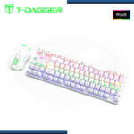KIT T-DAGGER ADVANCE FORCE T-TGS005 WHITE TECLADO TGK313 SP + MOUSE TGM206 USB - Imagen 4