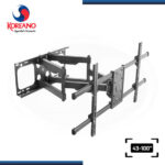 KOREANO PK-120 SOPORTE DE PARED PARA PANTALLA INTERACTIVO TAMAÑO 43" A 100" - Imagen 2