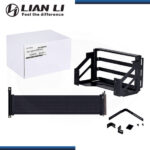 LIAN LI O11D EVO VERTICAL BLACK PARA TARJETA GRAFICA PCIe X16 4.0 (PN:011DE-2X -BLACK)