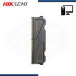 MEMORIA 16GB DDR5 HIKSEMI ARMOR BLACK CON DISIPADOR BUS 5600MHZ (PN:HSC516U56D2-16G) - Imagen 3