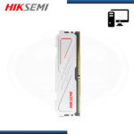 MEMORIA 16GB DDR5 HIKSEMI ARMOR WHITE CON DISIPADOR BUS 5600MHZ (PN:HSC516U56E2-16G) - Imagen 3