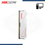 MEMORIA 16GB DDR5 HIKSEMI ARMOR WHITE CON DISIPADOR BUS 5600MHZ (PN:HSC516U56E2-16G) - Imagen 4