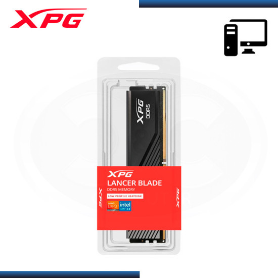 MEMORIA 16GB DDR5 XPG LANCER BLADE BLACK BUS 5600MHz (PN:AX5U5600C4616G-SLABBK)