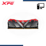 MEMORIA 8GB DDR4 XPG GAMMIX D30 BLACK RED BUS 3600MHZ (PN:AX4U36008G18I-SR30) - Imagen 3