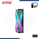 MEMORIA 8GB DDR4 XPG SPECTRIX D60G RGB GREY BUS 3200MHZ (PN:AX4U32008G16A-ST60) - Imagen 2
