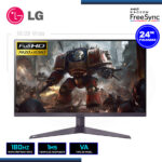 MONITOR LED 24″ LG 24GS50F-B ULTRAGEAR 1920×1080 HDMI DP 1MS/180Hz/AMD FREESYNC