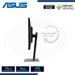 MONITOR LED 27" ASUS PROART DISPLAY PA278QV 2560x1440 HDMI DP 5MS/75Hz/ADAPTIVE SYNC (PN:90LM05L1-B033B0) - Imagen 4
