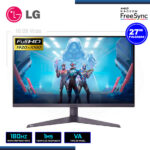 MONITOR LED 27″ LG 27GS50F-B ULTRAGEAR 1920×1080 HDMI DP 1MS/180Hz/AMD FREESYNC