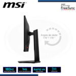 MONITOR LED 27" MSI G27C3F CURVED BLACK 1920x1080 HDMI DP 1MS/180Hz/AMD RADEON FREESYNC - Imagen 4