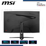 MONITOR LED 27" MSI G27C3F CURVO 1920x1080 HDMI DP 1MS/180Hz/AMD FREESYNC - Imagen 3