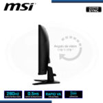 MONITOR LED 27" MSI MAG 276CXF CURVED BLACK 1920x1080 HDMI DP 0.5MS/280Hz/ADAPTIVE SYNC - Imagen 4
