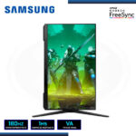MONITOR LED 27" SAMSUNG LS27DG300ELXPE ODYSSEY G3 1920x1080 HDMI DP 1MS/180Hz/AMD FREESYNC - Imagen 2