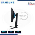 MONITOR LED 27" SAMSUNG LS27DG300ELXPE ODYSSEY G3 1920x1080 HDMI DP 1MS/180Hz/AMD FREESYNC - Imagen 4