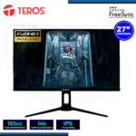 MONITOR LED 27″ TEROS TE-2752G 1920X1080 HDMI DP 1MS/165Hz/AMD FREESYNC
