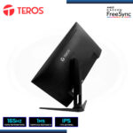 MONITOR LED 27" TEROS TE-2752G 1920X1080 HDMI DP 1MS/165Hz/AMD FREESYNC - Imagen 3