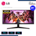 MONITOR LED 29″ LG 29WP60G-B ULTRAGEAR 2560×1080 HDMI DP USB-C 1MS/75Hz/AMD RADEON FREESYNC