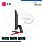 MONITOR LED 29" LG 29WP60G-B ULTRAGEAR 2560x1080 HDMI DP USB-C 1MS/75Hz/AMD RADEON FREESYNC - Imagen 4