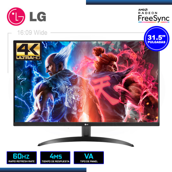 MONITOR LED 31.5″ LG 32UR550-B 3840×2160 HDMI DP 4MS/60Hz/FREESYNC