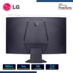 MONITOR LED 32" LG 32GS60QC-B ULTRAGEAR CURVO 2560x1440 HDMI DP 1MS/180Hz/AMD FREESYNC - Imagen 3