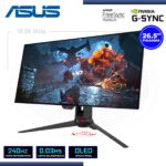 MONITOR OLED 26.5" ASUS ROG SWIFT PG27AQDM 2560x1440 HDMI DP 0.03MS/240Hz/FREESYNC PREMIUM/COMPATIBLE NVIDIA G-SYNC - Imagen 2