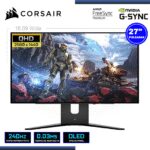MONITOR OLED 27″ CORSAIR XENEON 27QHD240 2560×1440 HDMI DP 0.03MS/240Hz/FREESYNC PREMIUM/COMPATIBLE NVIDIA G-SYNC