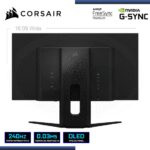 MONITOR OLED 27" CORSAIR XENEON 27QHD240 2560x1440 HDMI DP 0.03MS/240Hz/FREESYNC PREMIUM/COMPATIBLE NVIDIA G-SYNC - Imagen 3
