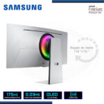 MONITOR OLED 34" SAMSUNG LS34BG850SNXZA-B G8 GAMING ODYSSEY SMART CURVO 3440x1440 HDMI MIN-DP 0.03MS/175Hz/ FREESYNC PREMIUM PRO - Imagen 4