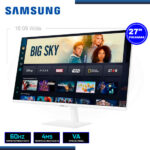 MONITOR SMART LED 27" SAMSUNG LS27DM501ELXPE M5 WHITE 1920x1080 HDMI WI-FI INTEGRADO 4MS/60Hz - Imagen 2