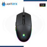 MOUSE ANTRYX M640 CHROME STORM RGB GAMING 4,200 DPI USB (PN:AGM-M640K) - Imagen 2