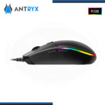 MOUSE ANTRYX M640 CHROME STORM RGB GAMING 4,200 DPI USB (PN:AGM-M640K) - Imagen 4