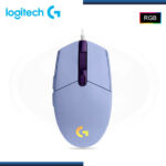 MOUSE LOGITECH G G203 RGB LIGHTSYNC 8000 DPI LILA USB (PN:910-005851) - Imagen 2