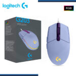 MOUSE LOGITECH G G203 RGB LIGHTSYNC 8000 DPI LILA USB (PN:910-005851)