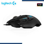 MOUSE LOGITECH G G502 HERO LIGHTSYNC RGB GAMING USB BLACK (PN:910-005469) - Imagen 4