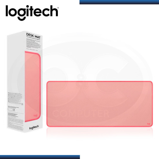 MOUSE PAD LOGITECH DESK MAT STUDIO ANTI-SALPICADURAS ROSE 300x700mm (PN:956-000048)