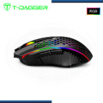 MOUSE T-DAGGER IMPERIAL BLACK GAMING V3 7,200 DPI USB (PN:T-TGM310R-RGB) - Imagen 5