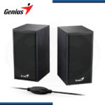 PARLANTE GENIUS SP-HF180 MADERA BLACK (6W) CONECTIVIDAD USB ALTAVOZ DE ESCRITORIO 2.0 (PN:31730029401) - Imagen 4
