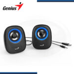 PARLANTE GENIUS SP-Q160 BLUE (6W) CONECTIVIDAD USB ALTAVOZ DE ESCRITORIO 2.0 (PN:31730027403) - Imagen 3