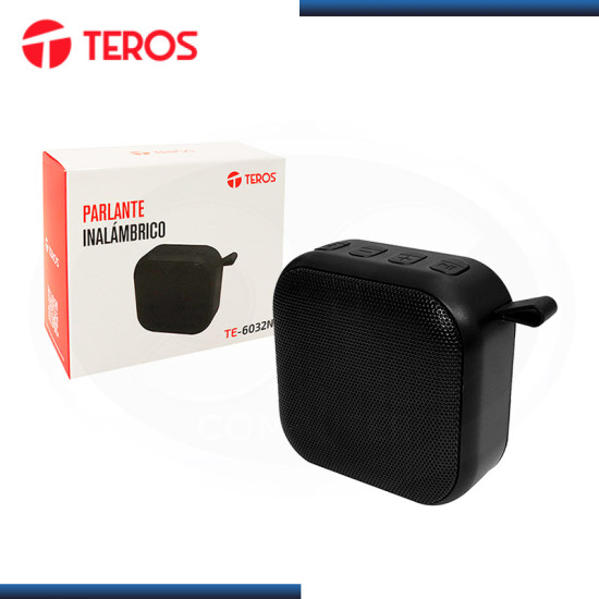 PARLANTE TEROS TE-6032N BLACK (5W) CONECTIVIDAD BLUETOOTH