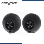 PARLANTES CREATIVE PEBBLE V2 BLACK (8W/16W) CONECTIVIDAD USB-C ALTAVOZ DE ESCRITORIO 2.0 (PN:51MF1695AA000) - Imagen 3